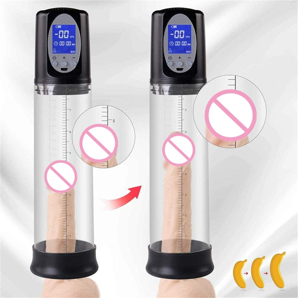 Powerful Penis Enlarger Pump - LED display