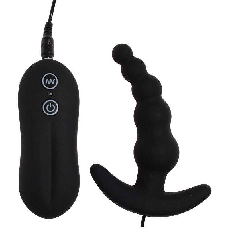 Albert's Anal Plug Vibrator Beads & Prostate Massager