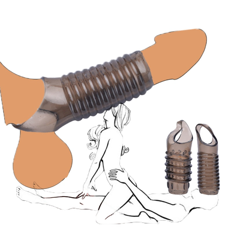 Silicone Reusable Penis Sleeve