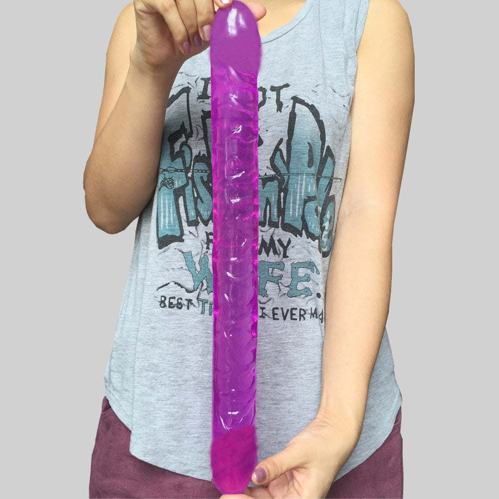 Rose Pink Double End Dildo