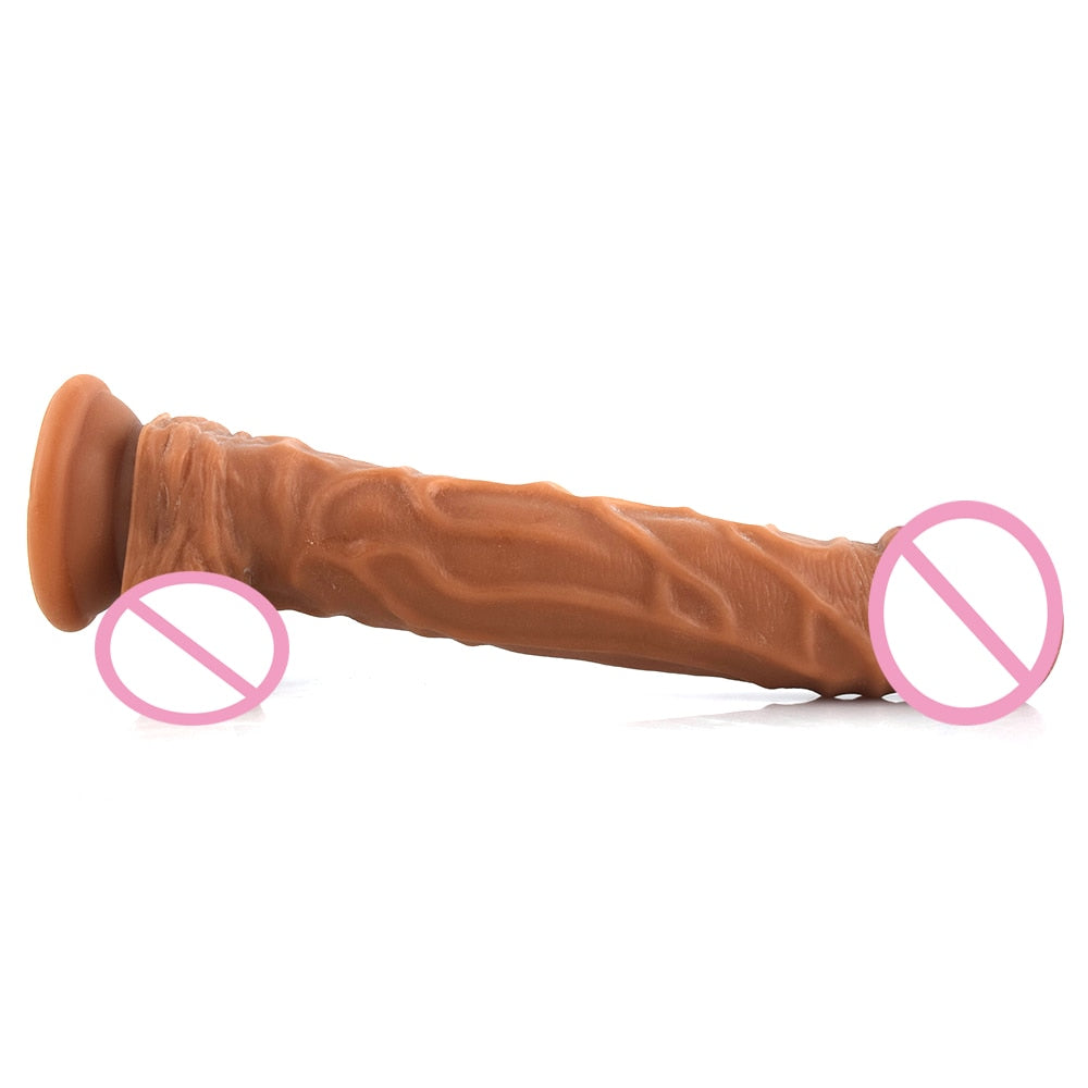 Long Realistic Dildo in Multiple Colors