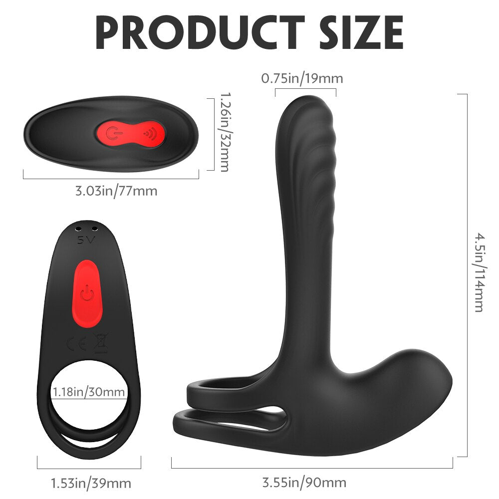 Couple Sexy Toy Silicone Vibrator Penis Cover Cock Elastic Ring For Men Male Chastity Device Adult Sex Toys For Couple Cockring