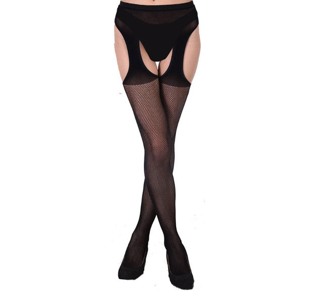 Exquisite Crotchless Sexy Women's Tights