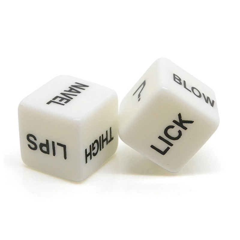Sex Acrylic Dice Toy for Couples